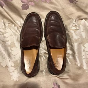 Cole Haan men’s brown leather loafers